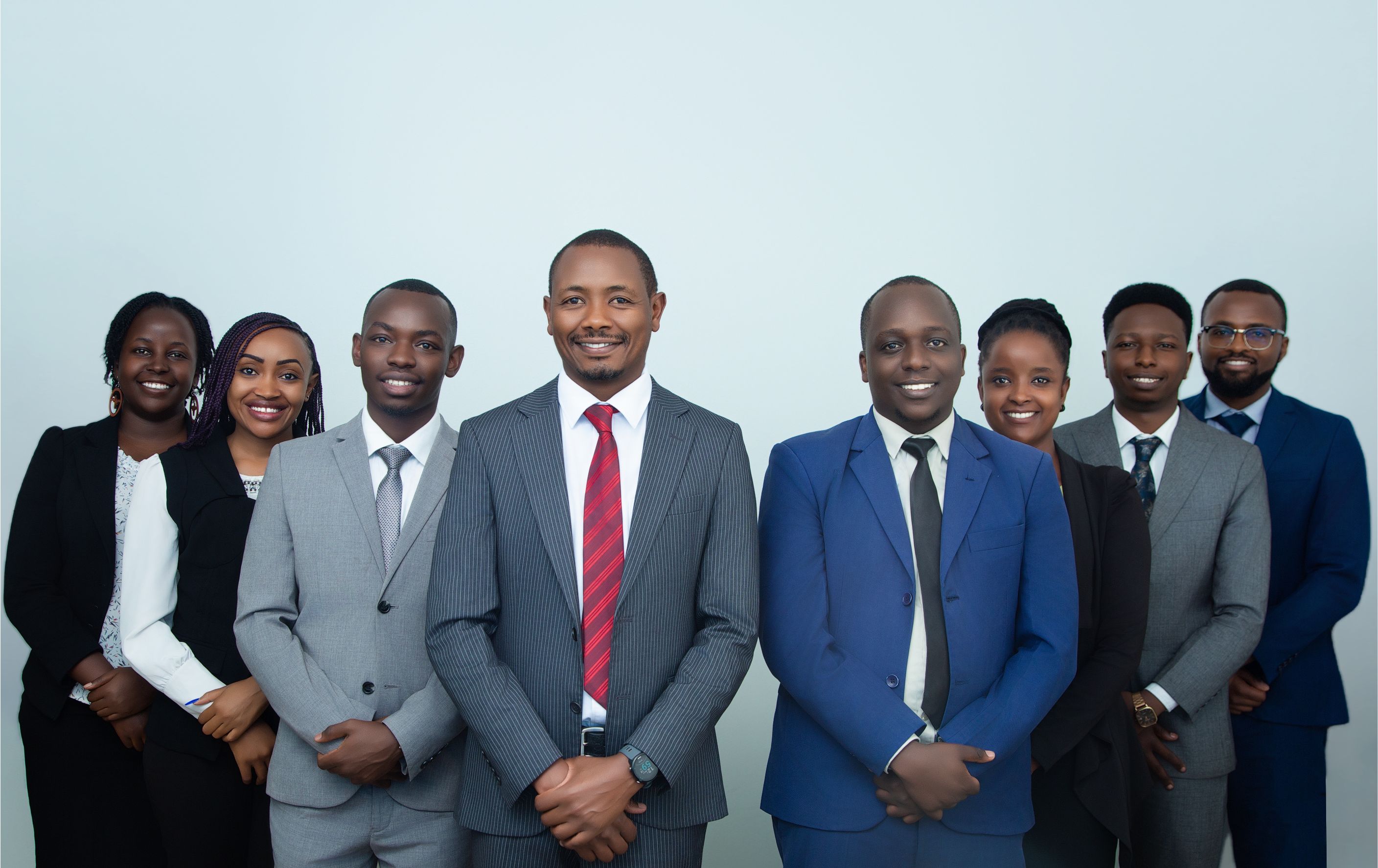 group photo of waithaka advocates team